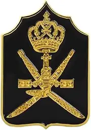 Sultan of Oman’s Armed Forces (SOAF) Pin Badge, One Size, Metal