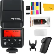 GODOX TT350S TTL Sony Camera Flash Speedlite 2.4G Wireless HSS 1/8000S GN36 Flas