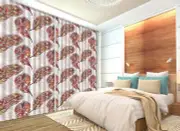 3D Feathers 6 Blockout Photo Curtain Printing Curtains Drapes Fabric Window AU