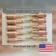 1/2" Stud chuck Thread Capacitor Discharge welding machine stud chuck collet-10