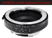 SHOTEN NF-LM R50 rangefinder-link adapter - Nikon F mount lens to Leica M camera