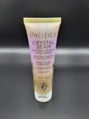 Pacifica Crystal Beam Foaming Crystal Face Scrub 1.7 fl oz SEALED