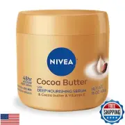 NIVEA Cocoa Butter Body Cream with Deep Nourishing Serum, Cocoa Butter Cream