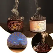 Lava Fire Charcoal Diffuser USB Plug in Ambient Light I9A2 Humidifier Flame H7K5