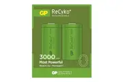 300CHCB-C2 3000Ma Recyko+ 'C' Battery 2Pk Rechargeable Nimh Gp