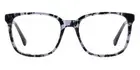 Kate Spade FABLE 52mm Rectangle Black Gray Havana Eyeglasses