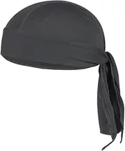 [Generic] Breathable Dry Fit Skull Cap Moisture Wicking, Head Scarf, Headgear for Men - for Cycling, Helmet Liner, Motorcycle