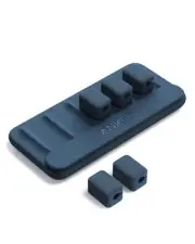 Anker Magnetic Cable Holder for Lightning/USB-C/Micro USB - Blue (Japan Model)