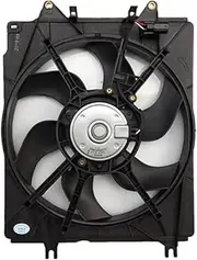 Engine Radiator Cooling Fan Assembly，Compatible with CR-V CRV，Compatible with RW1 RW2 2017-2019 190155PAA01 190305PAA01(Right air Fan)