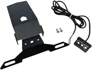Motorcycle License Plate Bracket for Kawasaki for Ninja H2 SX 2019 2020 2021Motorcycle LED Light Rear License Plate Holder Bracket Tail Tidy Fender Eliminator