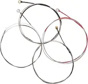 EXQUIMEUBLE 4pcs Strings Set Violin String Accessories Instrument Supplies Instrument Spare Parts Violin Repair Kit Alloy
