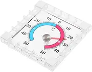 ROMISBABA Weather Temperature Gauge Measure Tool Portable Temperature Meter Indoor Temperature Meter Wall Mount Thermometer