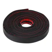 Wall Corner Protectors, Self-Adhesive Edge Guard, Black 0.08"x0.8"x16 ft