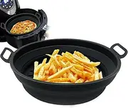 Silicone Air Fryer Liner | Liner for Air Fryer Basket,8.5inch Reusable Air Fryer Pad with 360° Air Circulation Structure Non-Stick, Easy to Clean for Baking Accessories Yongbao