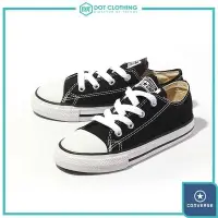 在飛比找Yahoo!奇摩拍賣優惠-DOT聚點 CONVERSE CT AS 小童鞋 黑色低統 