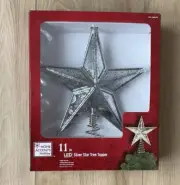 Home Accents Holiday LED Christmas Tree Topper Star 11 Inch