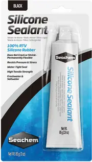 Seachem Silicone Sealant/Adhesive Black 85g (SC3129)
