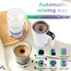 Electric Self-Mixing Cup Magnetic Stirrer Blender Coffee Cup Digital Display