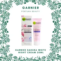 在飛比找蝦皮購物優惠-Garnier 櫻花白夜霜 20ML