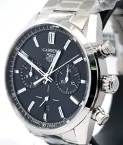 TAG HEUER Carrera Automatic Chronograph 42mm Watch CBN2010.BA0642 Brand New!