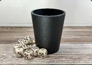 CHX89008 Chessex Mfg. Flexible Dice Cup - Black