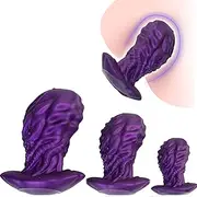 Silicone Octopus Tentacle Anal Dildo Silicone Monster Dildo Anus Expansion G-Spot Masturbator Sex Toys for Woman Men(M)