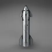 1:200 SpaceX Starship Model Starship Rocket Model Gift Finished S28