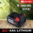 Baumr-AG 20V 4.0Ah Lithium-Ion Battery SYNC Series Replacement Spare Cordless