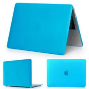 Catzon Matte Case Laptop Case For Apple MacBook Air Pro Retina 11 12 13 15 MacBook 15.4 13.3 12 11.6 inches - Sky Blue