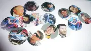Pre Cut One Inch Bottle Cap Images Nascar Mix Free Ship