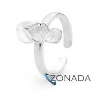 New Classic 925 Sterling Silver Left Thong Toe Ring 35276