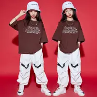 在飛比找ETMall東森購物網優惠-兒童潮裝嘻哈hiphop爵士舞演出服