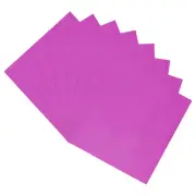 100 Pack Toner Reactive Foil 8.5"x11" A4 Foil Paper for DIY Craft,Plum