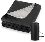 Heated Camping Liner - USB-Powered Heated Blanket, Heated Sleeping Bag Accessory | 6 Heated Zone Sleeping Bag Liner Heating Blanket, Electric Sleeping Bag Heater Mat Soft for Yoga Mat Sofa Pet Mat