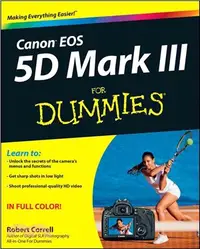 在飛比找三民網路書店優惠-Canon EOS 5D Mark III For Dumm