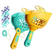 Children Launch Throw Catch Flying Saucers Outdoor Sports Games Ball Parent-child Interaction Toys Double Docking Bounci