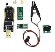 Reland Sun SOP8 SOIC8 Test Clip Socket Adapter for EEPROM 25CXX / 24CXX + CH341A 24 25 Series EEPROM Flash BIOS USB Programmer Module