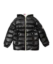 Moncler Enfant Logo Patch Padded Jacket 8Y midnight blue