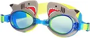 Generic Kids Swim Goggles Shark Shaped No Leak Anti Fog Goggles for Youths Boys Pool