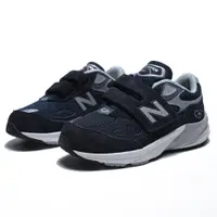 在飛比找蝦皮商城優惠-NEW BALANCE 童鞋 NB 990 深藍 麂皮 黏帶