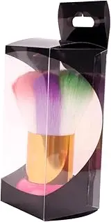 TOGEVAL 1Pc Nail Art Dust Brush Durable Nail Cleaner for Manicure Supplies Multi Functional Handle Brush for Nail Powder Cleaning Dust Removal for Salon Use