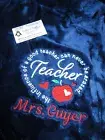 Personalized Teacher Throw Blanket, Personalized Teacher Gift