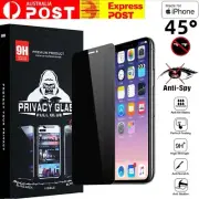 Privacy Screen Protector Glass iPhone 16e 16 15 14 13 12 11 Pro Max Mini 7 Plus