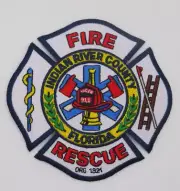 Florida Indian River County Fire Rescue Department Patch