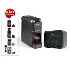 FRESCA CAFE 4-IN-1 MULTI-CAPSULE COFFEE MACHINE WITH STORAGE CADDY