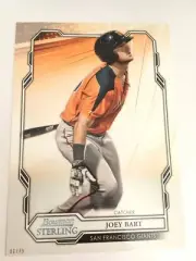 2019 Bowman Sterling Jumbo 5x7 Joey Bart Giants 21 07/49