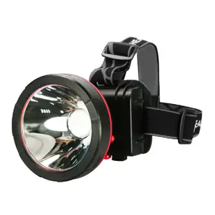 【KINYO】LED高亮度大頭燈 (LED)充電式 三段式光源 防潑水 | 露營 登山 探照燈
