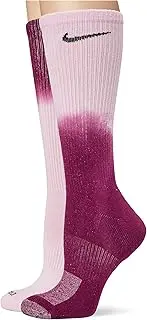 [Nike] Womens 2 Pack Everyday Plus Cushioned Crew Socks
