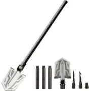 Folding Survival Shovel Multi Tool Emergency Knife Fishing Spear Car 4X4 Spade