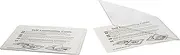 [Morgan's Direct] Laminating Pouches Credit Card ID Size - Cold Seal Self Lamination - Pack 2